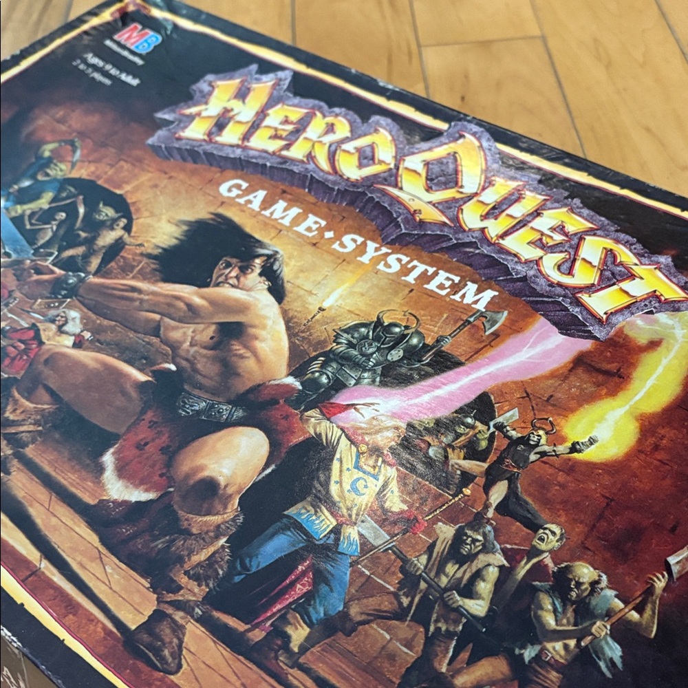 1989 HeroQuest Game System, Milton Bradley